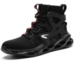 Breathable Men's Safety shoes With Steel Toe Casual Men's Boots Work Indestructible Shoes Puncture-Proof Work Sneakers Size 48