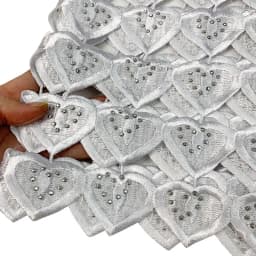Luxury Scarf High Quality 100% Cotton Dubai African Women Islamic Scarf LOVE Pattern Embroidery Chemical Lace Scarf 2 Color