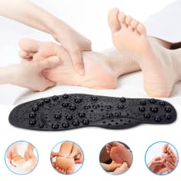 EiD High quality 68 Therapy Magnetic Massage insoles Foot Acupuncture Point Therapy Insole Cushion Slimming Magnetic pads Unisex