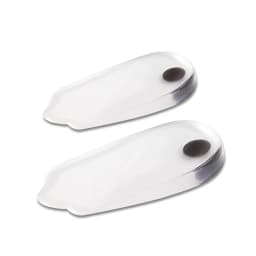 1 Pair Silicone Gel Heel Cushion Pads, Soft Foot Support Inserts, Shock Absorbing Comfort Heel Insoles for Daily Foot Care