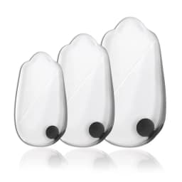 1 Pair Silicone Gel Heel Cushion Pads, Soft Foot Support Inserts, Shock Absorbing Comfort Heel Insoles for Daily Foot Care