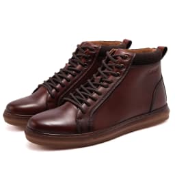 ZFTL Men's Ankle Boots Basic Boots Man Ankle Boots Genuine Leather Big sizeNew 2025 Casual Lace up Booties Cowhide