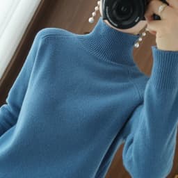 DY Turtleneck Cashmere sweater women winter cashmere jumpers knit female long sleeve thick loose pullover