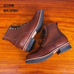 XW400 RockCanRoll Super Quality Size 35-52 Handmade Goodyear Welted Durable Italian Cowhide Boots Custom Made Available