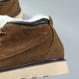ZFTL Men's Winter Warm Wool Snow Boots Basic boots men Bread shoes Thick casual men's cotton boots Male Non-slip Lace up boots