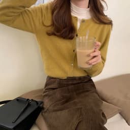 Cashmere Sweater Cardigan Women Single Breasted Long Sleeve Elegant Vintage Jumper Solid Wool Knitted Autumn Winter Outwear