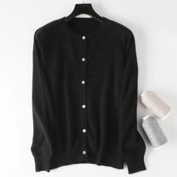 Cashmere Sweater Cardigan Women Single Breasted Long Sleeve Elegant Vintage Jumper Solid Wool Knitted Autumn Winter Outwear