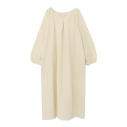 Vintage 100% Cotton Women Dress V Neck Long Sleeve Korean Jananse Pajama Dresses Ladies Comfortable Homewear Wearable Outside