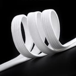 1Pair Classic Shoelaces Flat Black White Shoe Lace Double Fabric Non-slip Polyester Laces Casual Sport Shoestrings 100/120/140CM