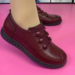 Women's Fashion Artificial Leather Flats Breathable Loafers Moccasin Spring Summer Leisure Shoes for Females