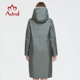 Astrid Women's winter jacket female parkas long Plush Padded coat for women 2023 Oversize warm clothing fur hooded outerwear