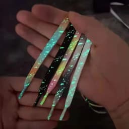 New Luminous Shoe laces Glowing Fluorescent Shoelaces for Sneakers Flat Laces Shoes Boot Shoelace 120/140/160CM Shoestrings1Pair