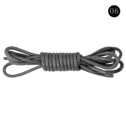1Pair Cotton Waxed Leather Shoe Round Waxing Shoelaces Durable Polyester Shoelaces Boots Lace Waterproof Leather Shoelace18Color