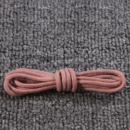 1Pair Cotton Waxed Leather Shoe Round Waxing Shoelaces Durable Polyester Shoelaces Boots Lace Waterproof Leather Shoelace18Color