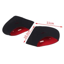 2Pcs Heel Warm Protector Insole Orthotic Plantar Fasciitis Therapy Wrap Heel Foot Pain Arch Support Ankle Brace