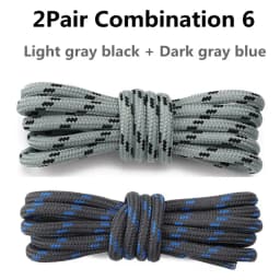 Round Hiking Sports Shoelaces Durable Polyester Shoe Laces Outdoor Sneakers Boots Laces for Shoes Accessories 100/120/140/160cm