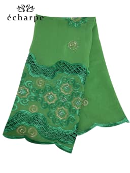 New Style African Muslim Headite Cotton Embroidered Scarf Dubai Headscarf Shawl Islamic Ramadan Hijab Prayer Scraf