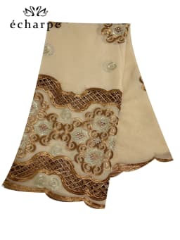 New Style African Muslim Headite Cotton Embroidered Scarf Dubai Headscarf Shawl Islamic Ramadan Hijab Prayer Scraf