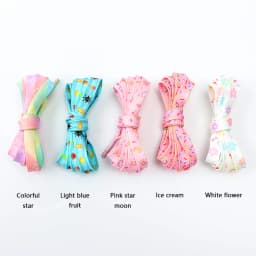 Flat Shoelaces for Sneakers Tennis Shoe Laces Rainbow High Shoelace Printing Pattern Women Man Child Shoe Lace Shoe Accessories