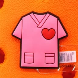 Original 1pcs Band-aid PVC Shoe Charms Decorations Pins Chest X-ray Designer Shoes Buckle Accessories Clog Badges Accessory