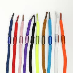 1 Pair Quick Capsule Metal Lock Shoelaces Without Ties Elastic 8MM Widened Flat No Tie Shoelaces Kids Adult Shoelace for Shoes