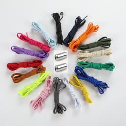 1 Pair Quick Capsule Metal Lock Shoelaces Without Ties Elastic 8MM Widened Flat No Tie Shoelaces Kids Adult Shoelace for Shoes