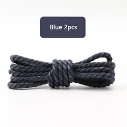 Round Shoelaces Waxing Waterproof Cotton Shoe Laces Used for Boots Casual Leather Unisex Shoelace Twist Shoes Lace Accesories