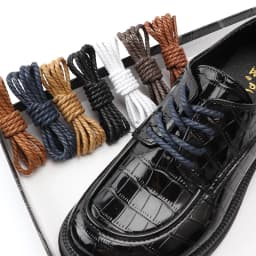 Round Shoelaces Waxing Waterproof Cotton Shoe Laces Used for Boots Casual Leather Unisex Shoelace Twist Shoes Lace Accesories
