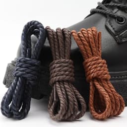Round Shoelaces Waxing Waterproof Cotton Shoe Laces Used for Boots Casual Leather Unisex Shoelace Twist Shoes Lace Accesories