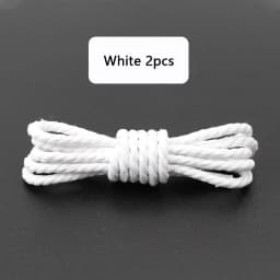 Round Shoelaces Waxing Waterproof Cotton Shoe Laces Used for Boots Casual Leather Unisex Shoelace Twist Shoes Lace Accesories