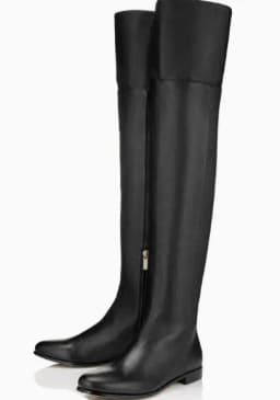 Winter Girls Black Elastic Patent Leather Over The Knee Thigh Boots Woman Round Toe Slim Slip On Long High Top 35 MM Botas Shoes