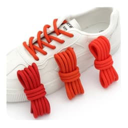 300cm 118in Extra Long Round Shoelaces Blue Red Polyester Ropes Laces 5mm Dia Shoestrings For High Leg Boots Sport Roller Skates