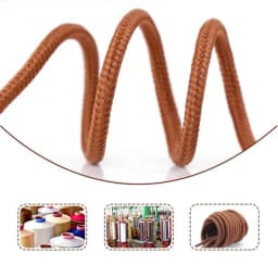 1Pair Round Shoelaces Polyester Solid Classic Shoelace Casual Sports Boots Shoelace Sneakers Shoes Lace 21Colors70/90/120/150cm