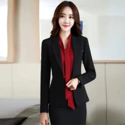 UHYTGF 2022 Fashion Small Blazers Jacket Women's Long-Sleeved Slim Short Tops Female Temperament Casual Spring Coats Ladies 2130