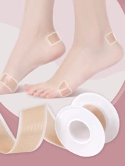Heel Cups for High Heel Protector Bionic Silicone Gel Ultifunctional Invisible Women's Adhesive Patch Cushion Shoes Accessories