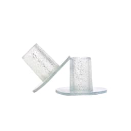 30 Pairs/Lot Silver Powder Heel Protectors Stiletto Covers Heel Stoppers Antislip Silicone High Heeler For Wedding Party Favor