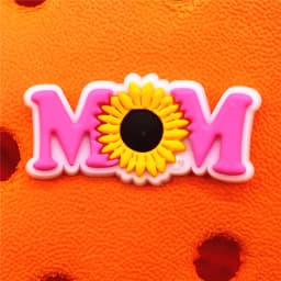 1Pcs PVC Bloody Lips Lovely Styles Sandals Shoe Charms Accessories Pink Mama Cookie Bonfire Clogs Shoe Buckle Fit Kids Gifts