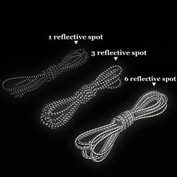 Elastic Shoelaces Reflective No Tie Shoelace Child Adult Unisex Convenient Quick Lock Lazy Laces Metal Tip Round Shoe Lace