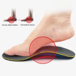 KOTLIKOFF EVA Orthopedic Insoles For Feet Arch Support Shoes Sole Orthotic Flat Feet Sport Shoe Pad Insert Cushion Unisex