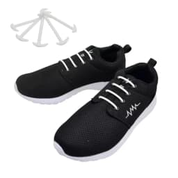 12pcs/set Leather Silicone Shoelaces Sneakers Shoes lace Lazy No Tie Shoelaces Elastic Silicone Shoelace Suitable Unisex Laces