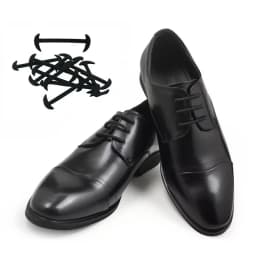 12pcs/set Leather Silicone Shoelaces Sneakers Shoes lace Lazy No Tie Shoelaces Elastic Silicone Shoelace Suitable Unisex Laces