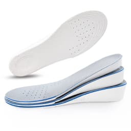 Invisible Height Increased Insoles Breathable Lightweight Heel Lifting Inserts Lifts Shoe Pads Comfort Elevator Insoles Unisex