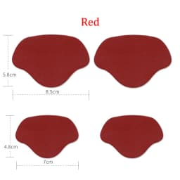 Self-Adhesive Shoe Repair Patches, Vamp & Heel Hole Repair Stickers, Anti-Wear Lined Heel Protector for Sneakers