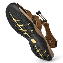 Summer Men Shoes Genuine Leather Men Sandals Outdoor Male Beach Slippers Man Sandals Plus Size 38-48