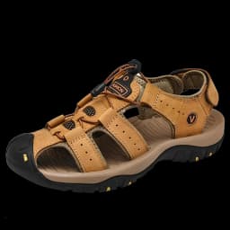 Summer Men Shoes Genuine Leather Men Sandals Outdoor Male Beach Slippers Man Sandals Plus Size 38-48
