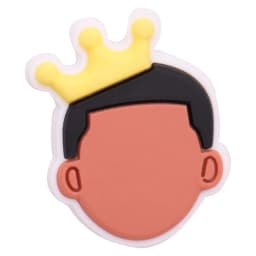 1pcs Black Girl Magic Crown Queen PVC Accessories Shoe Charms Garden Shoes Buckle Decorations fit Wristband Party Kid's Gifts