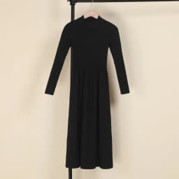 Casual Women's Dresses Ladies Knitted Long Sleeve Dress 2026 Winter Sweater Korean Fashion Clothes Clothing Robe Basic Elegant