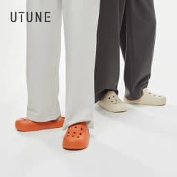 UTUNE Mules Slippers For Men shoes woman 2026 trend Outdoor Slippers Indoor Sandals Slides EVA Soft Non-slip Cozy Cloud Feeling