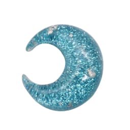 Hot Sale 1-16pcs Resin Shoe Charms Blue Moon Bear Fish Flower Heart Candy Accessories DIY Shoes Decoration For Kids X-mas Gift