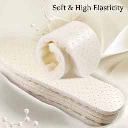 2023 New Wool Latex Insoles for Shoes Winter Warm Plush Snow Boots Shoe Sole Shoe Inserts Sports Insole for Feet Heating Pads